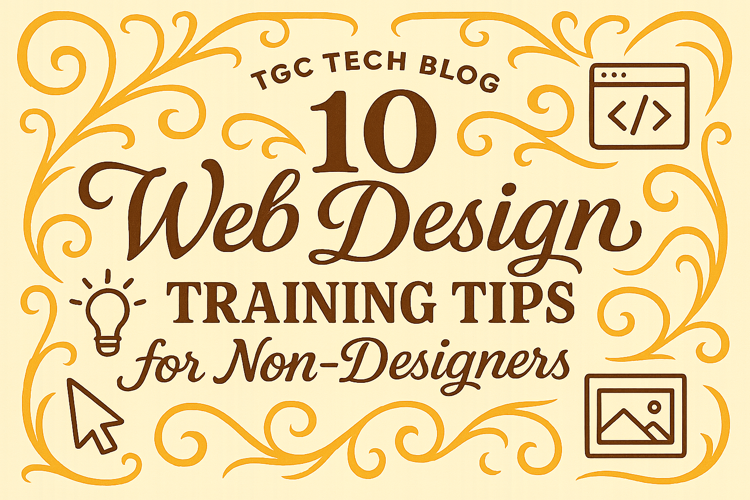 10 web design training tips for non-designers